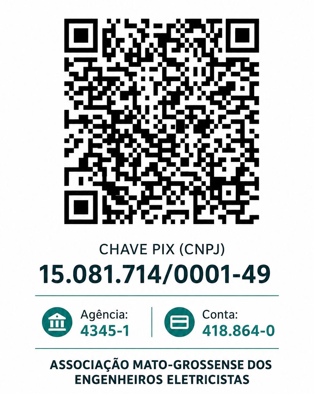 QR Code PIX da ABEE-MT